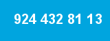 924 432 81 13 924 432 81 13